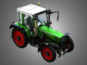 favorit 511c farming vehicle 3D Model