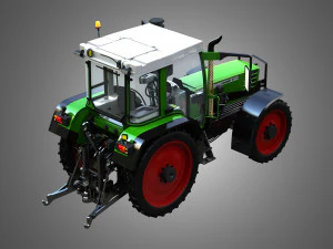 favorit 511c farming vehicle 3D Model