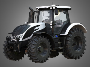 S series tractor Modèle 3D