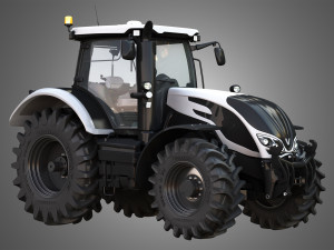 S series tractor Modelo 3D