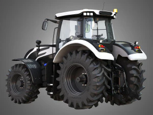 S series tractor 3D Model