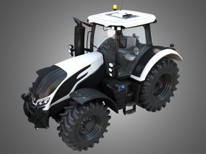 S series tractor Modelo 3D