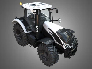 S series tractor 3D Model