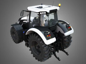 S series tractor 3D Model