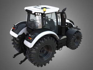 S series tractor Modelo 3D