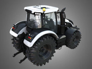 S series tractor 3D Model