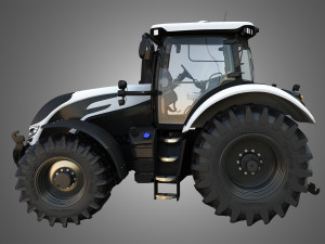 S series tractor Modelo 3D