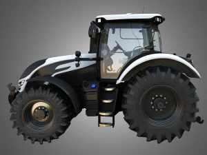 S series tractor 3D Model