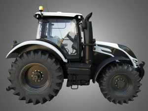 S series tractor 3D Model