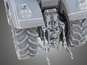 S series tractor 3D Model