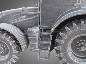 S series tractor Modelo 3D