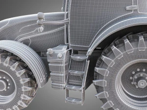 S series tractor 3D Model