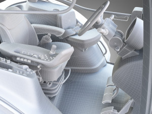 S series tractor Modelo 3D
