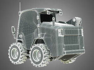 jcb skid steer loader 3D Model