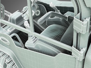 jcb skid steer loader 3D Model