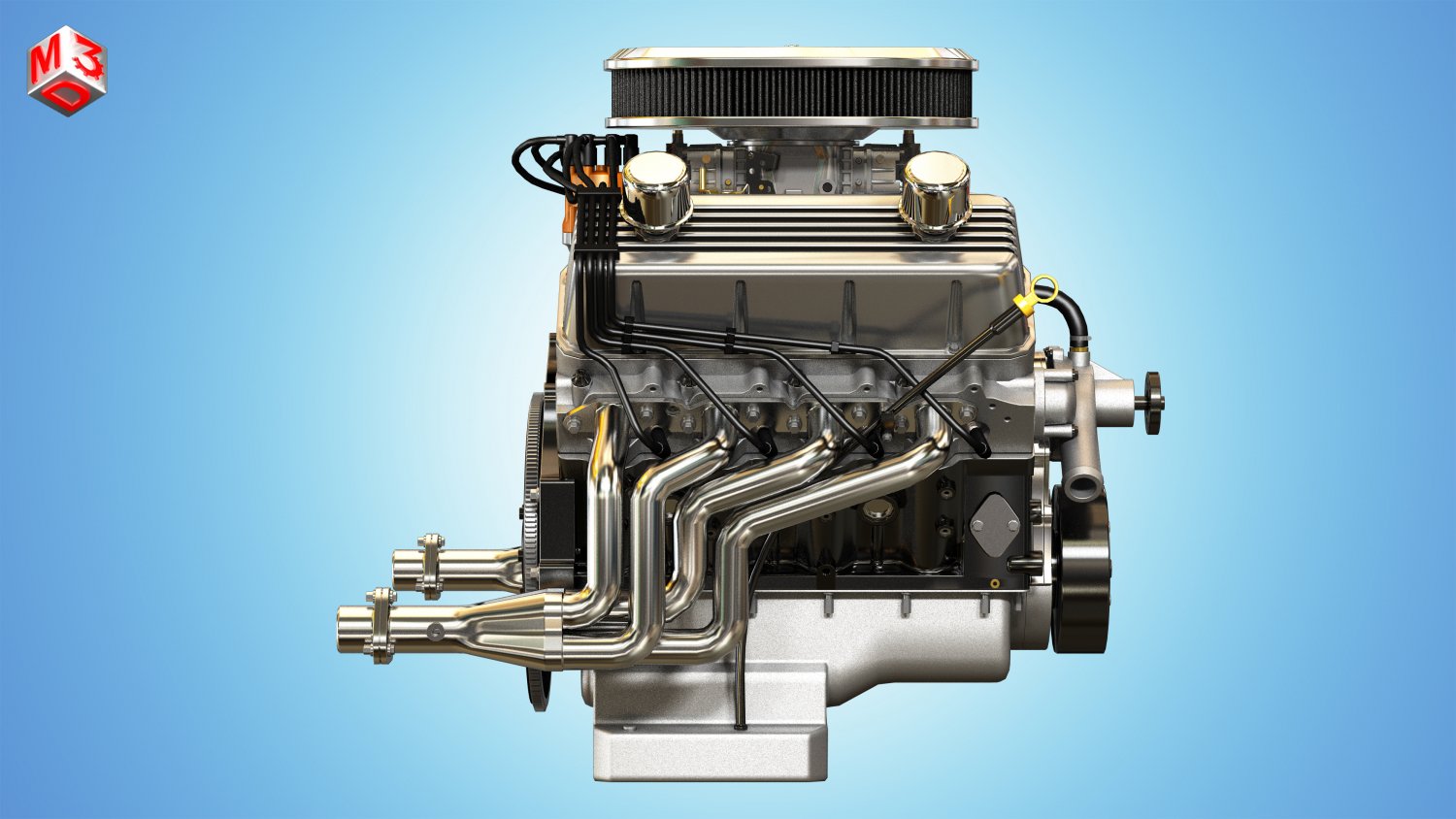 427 Engine - V8 Muscle Car Engine | 3D model