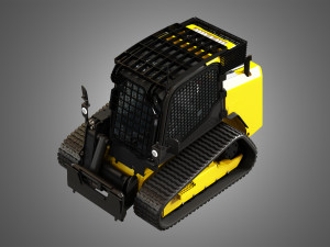 jcb skid steer loader 325t 3D 모델