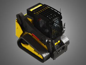 jcb skid steer loader 325t 3D 모델