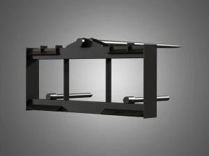 bale fork - spare part for jcb skid steer loader 3D Model