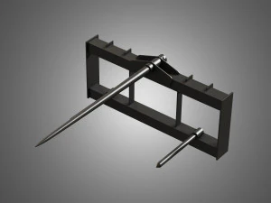 bale fork - spare part for jcb skid steer loader 3D Model
