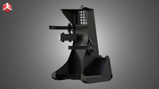 cfb16 - spare part for jcb skid steer loader 3D Model .c4d .max .obj .3ds .fbx .stl .blend 
