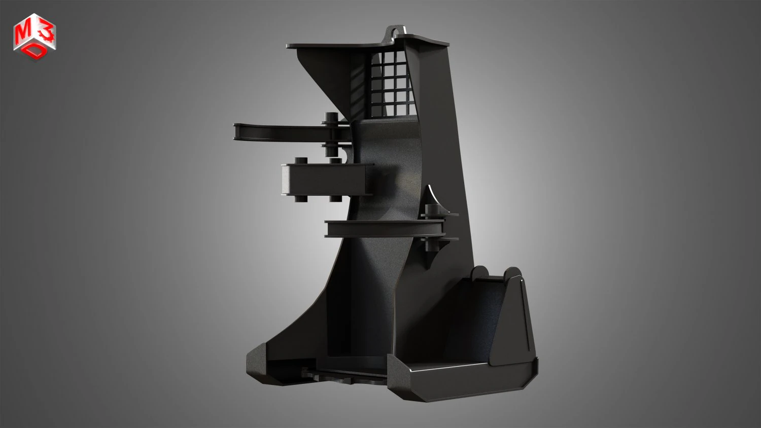 cfb16 - spare part for jcb skid steer loader 3D Model .c4d .max .obj .3ds .fbx .stl .blend 