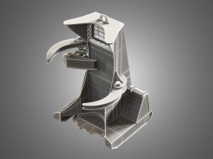 cfb16 - spare part for jcb skid steer loader 3D Model