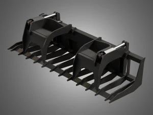 log fork - spare part for jcb skid steer loader 3D Model