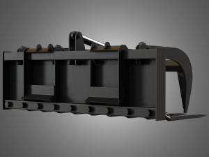 manure fork - spare part for jcb skid steer loader 3D Model