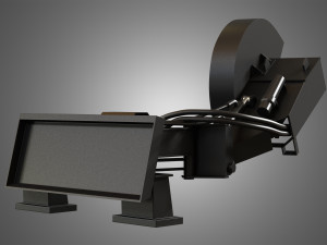 stump cutter - spare part for jcb skid steer loader 3D Model