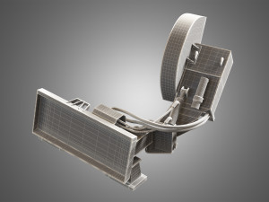 stump cutter - spare part for jcb skid steer loader 3D Model