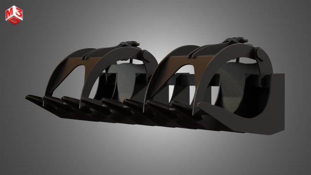 tg84 - spare part for jcb skid steer loader Model 3D .c4d .max .obj .3ds .fbx .stl .blend 