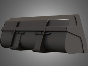 universal shovel - spare part for jcb skid steer loader Modelo 3D