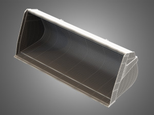 universal shovel - spare part for jcb skid steer loader Modelo 3D