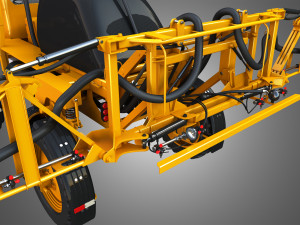 uniport 2000 plus - new spray circuit 3D Model