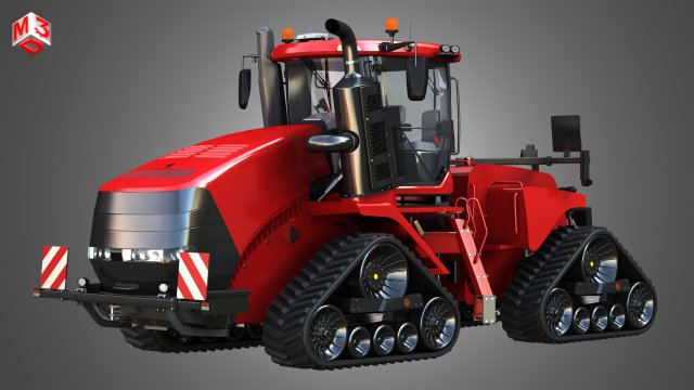 quadtrac 470 Model 3D .c4d .max .obj .3ds .fbx .stl .blend 