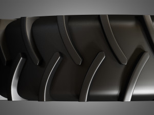 tractor tires and rims - t03 3D Модель