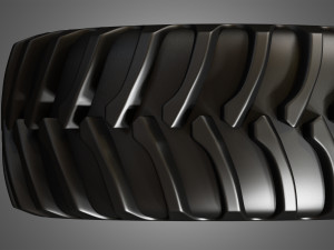 tractor tires and rims - t03 3D Модель