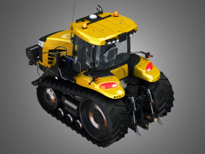 challenger mt700e Modello 3D