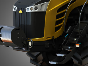 challenger mt700e Modello 3D