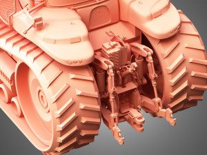 challenger mt700e Modello 3D