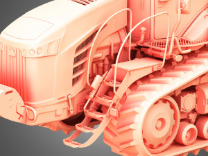 challenger mt700e Modello 3D