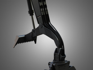 diecast 568 ll loader - forest machine 3D 模型