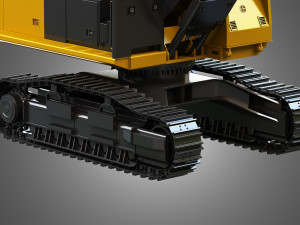 diecast 568 ll loader - forest machine 3D 模型