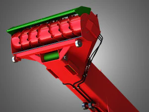 fodder mixing wagon 1402sf picking up 3D Model