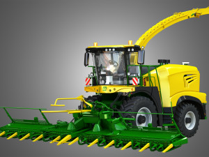 krone forage harvester 3D Model