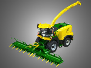 krone forage harvester 3D Model