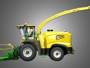 krone forage harvester 3D Model