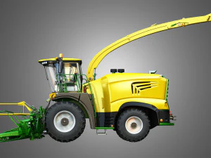 krone forage harvester 3D Model