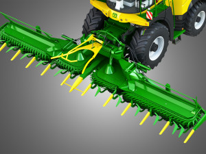 krone forage harvester 3D Model